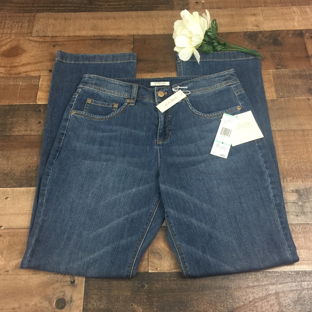 NWT Jones New York Sport Desert Wash Stretch Jeans